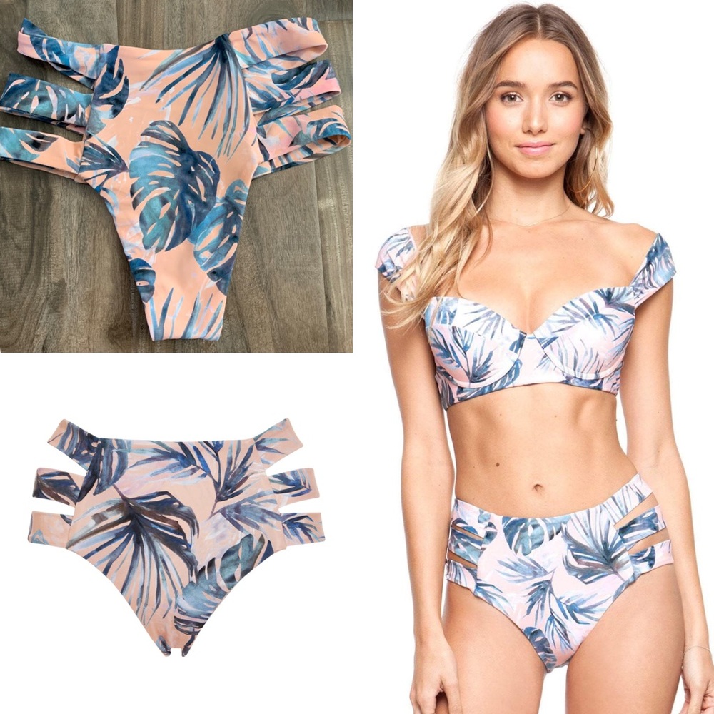 Tori Praver Amalie Rose Quartz Bikini Bottom